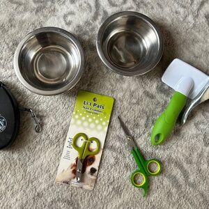 Pet Grooming Tools Bowls Retractable Leash Resco Nail Clippers